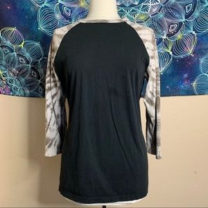 Tie Dye Baseball Tee